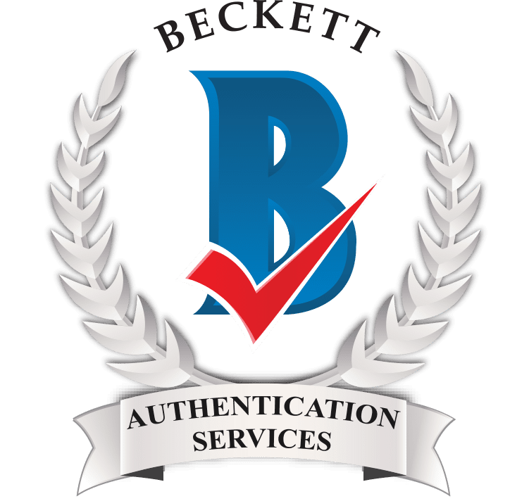 Beckett Authentication Services logo with checkmark