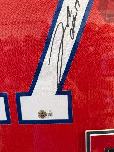 Josh Allen Signed Framed Nike Jersey Buffalo Bills 2X PSA 10 Slabs Beckett COA - Image 2