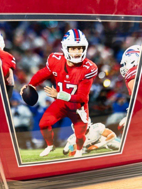 Josh Allen Signed Framed Nike Jersey Buffalo Bills 2X PSA 10 Slabs Beckett COA - Image 4